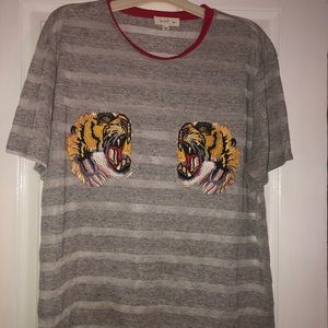 Super Cute And Unique Love J Tiger Tee